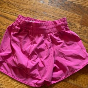 Hot pink shorts